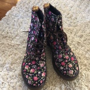 Doc Martin Floral Boots